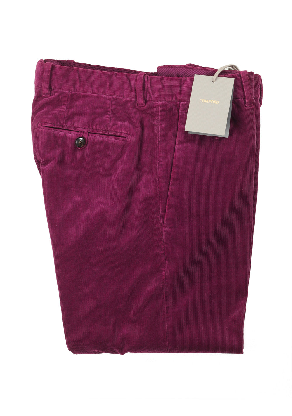TOM FORD Purple Trousers Size 48 / 32 U.S.