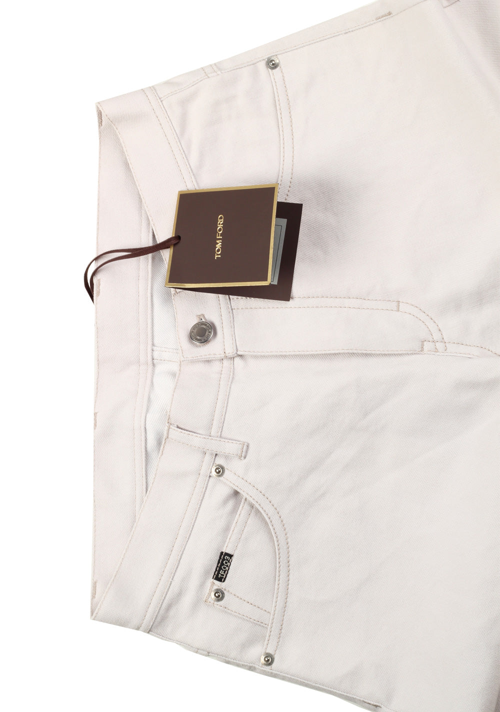 TOM FORD Light Gray Jeans TFD003 Size 46 / 30 U.S.