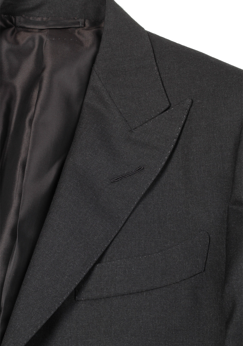TOM FORD Regency Solid Gray Suit Size 46 / 36R U.S. Wool Base B