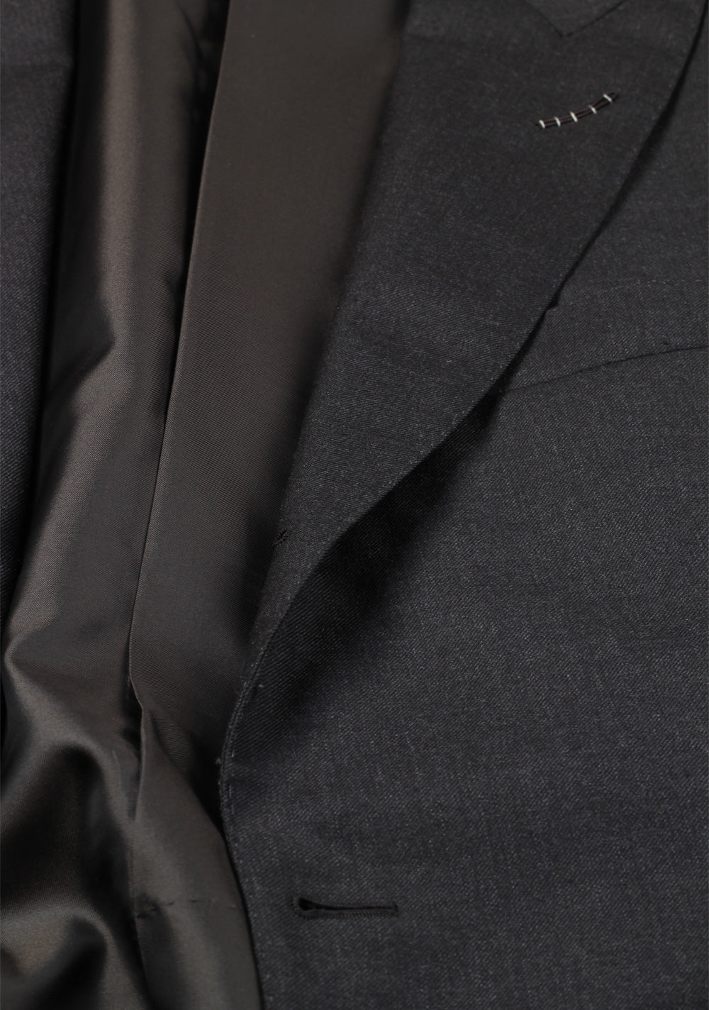 TOM FORD Regency Solid Gray Suit Size 52 / 42R U.S. Wool Base B