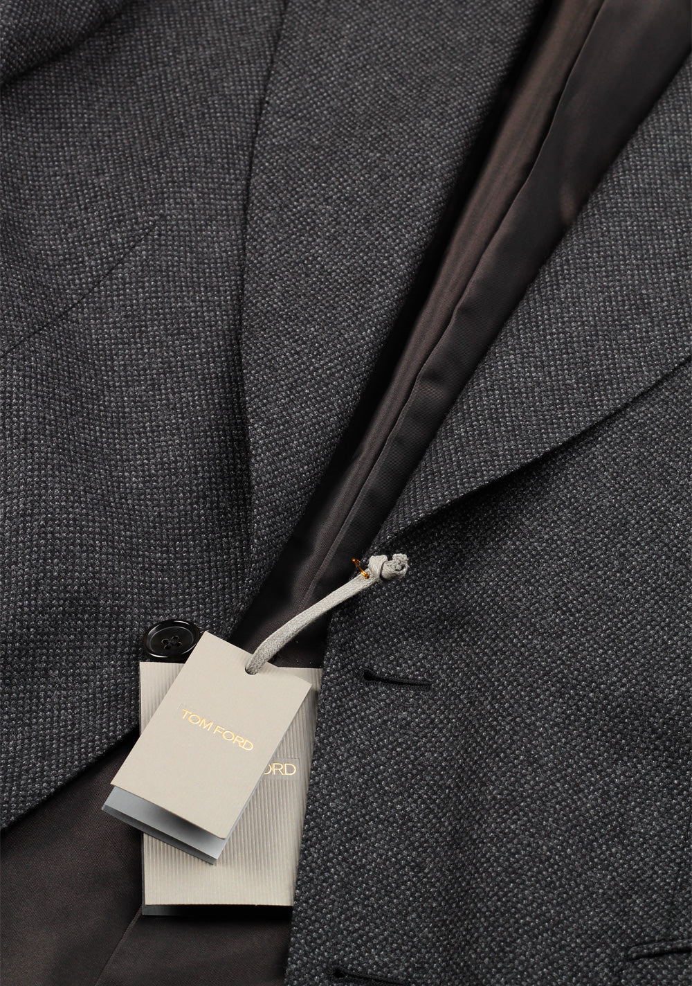 TOM FORD Gray Sport Coat Size 48 / 38R U.S. Wool Cashmere Fit A