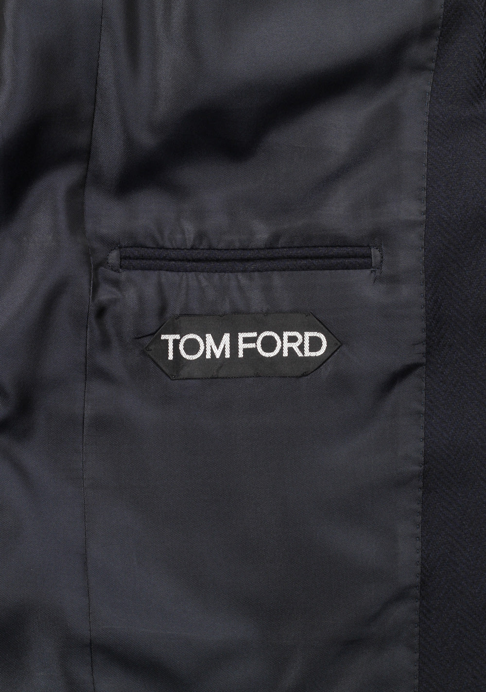 TOM FORD Navy Sport Coat Size 48 / 38R U.S. Wool Fit A