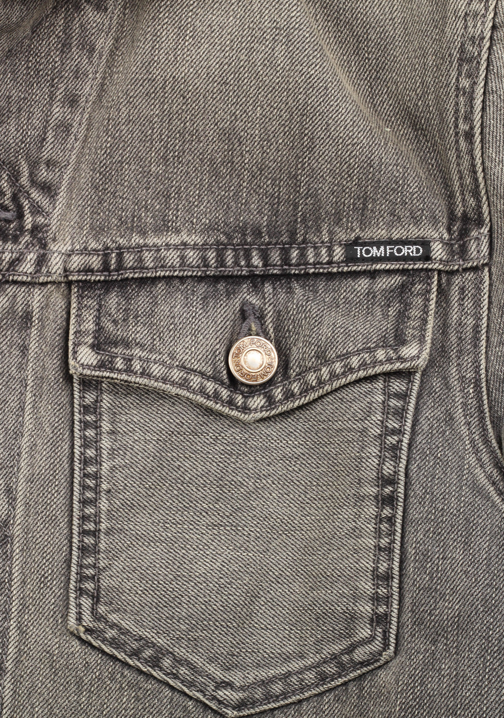 TOM FORD Selvedge Denim Jacket Size Medium / 46 / 36R U.S. in Cotton