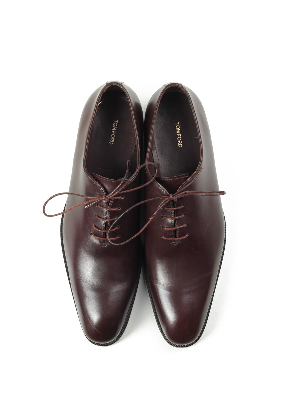 TOM FORD Gianni Whole-cut Oxford Shoes Size 8.5T Uk / 9.5T U.S.