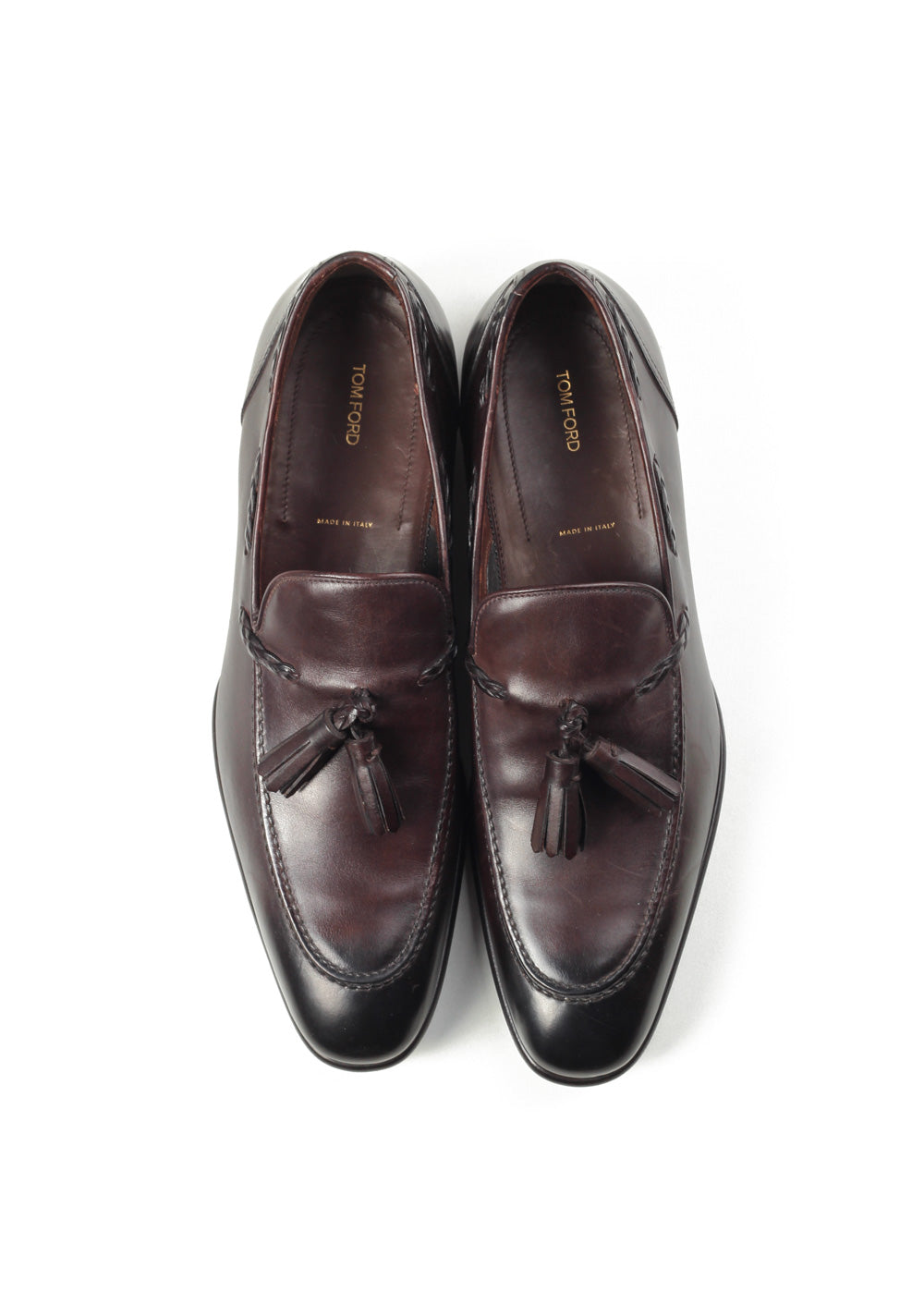 TOM FORD Adney Tassel Loafers Shoes Size 8.5T Uk / 9.5T U.S.