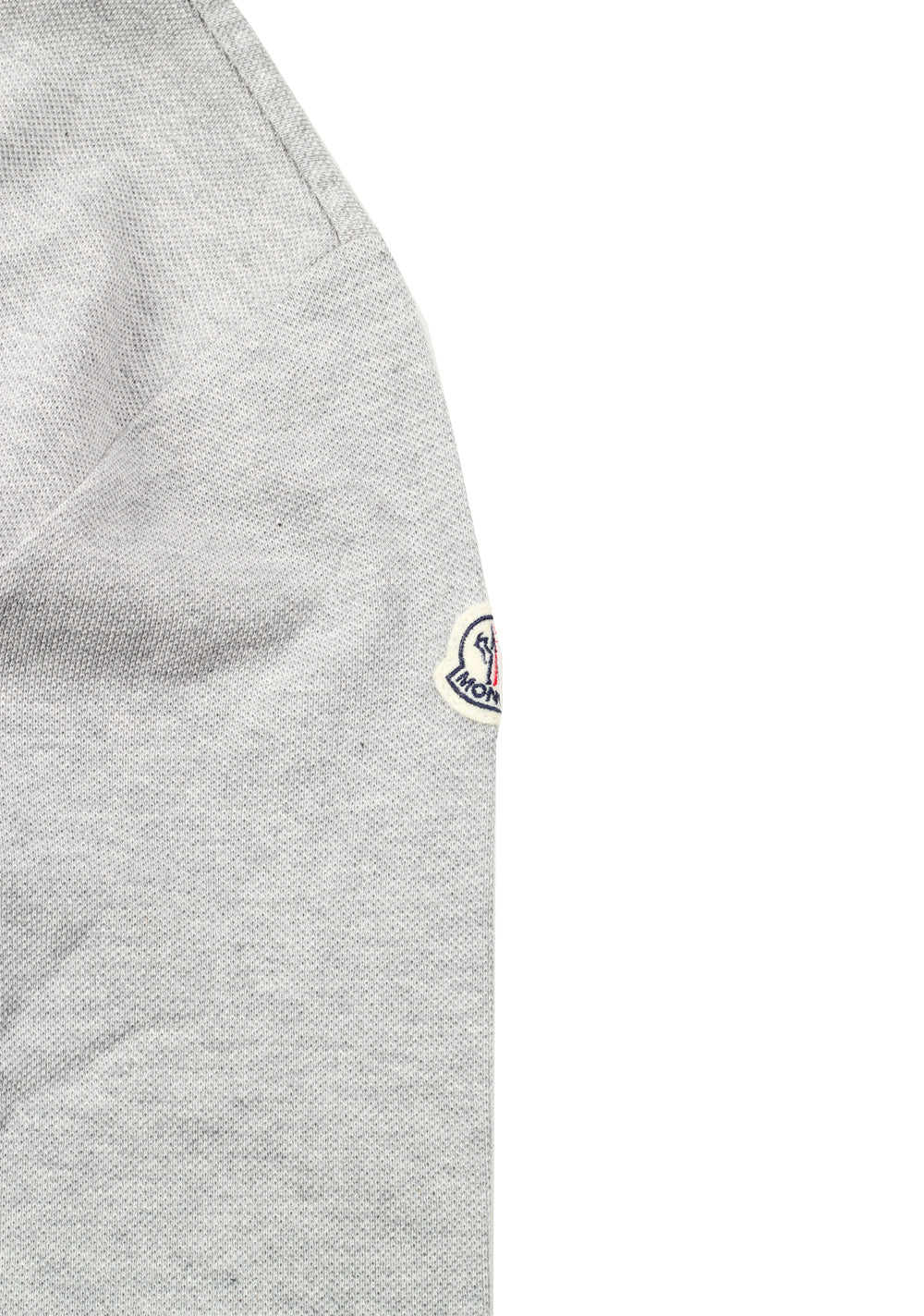 Moncler Long Sleeve Polo Shirt Size XXL / 44R U.S. Gray