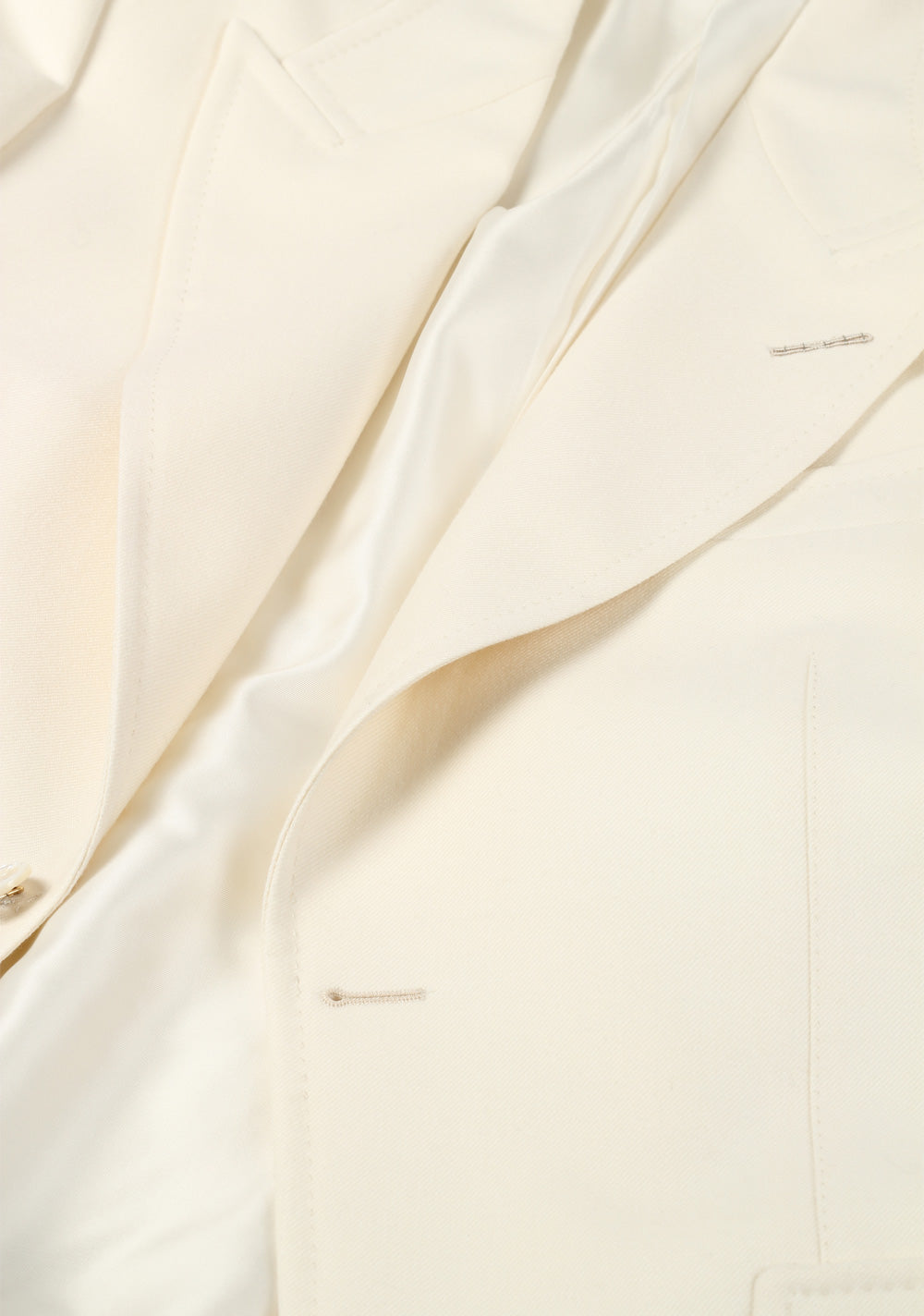 TOM FORD Windsor Off White Sport Coat Size 48 / 38R U.S. 100% Wool Fit A