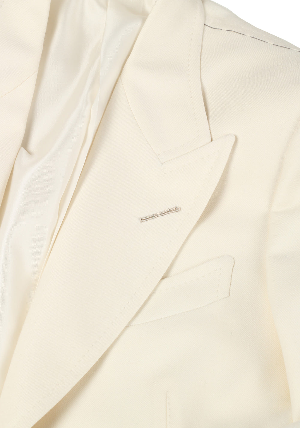 TOM FORD Windsor Off White Sport Coat Size 48 / 38R U.S. 100% Wool Fit A