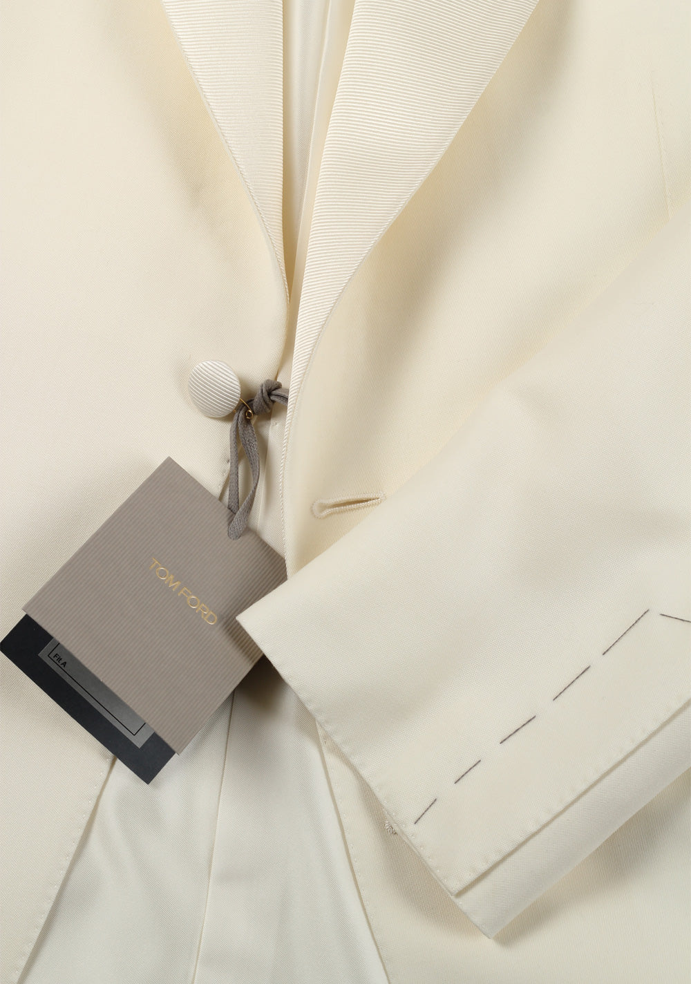 TOM FORD Windsor Off White Sport Coat Tuxedo Dinner Jacket Size 54L / 44L U.S. Fit A