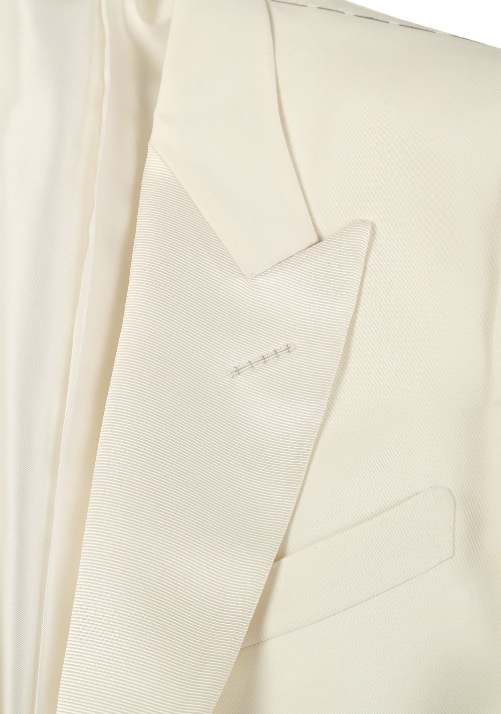 TOM FORD Windsor Off White Sport Coat Tuxedo Dinner Jacket Size 54L / 44L U.S. Fit A