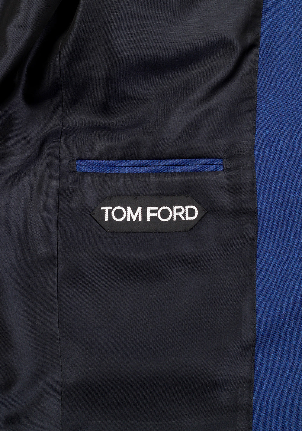 TOM FORD Windsor Royal Blue 3 Piece Suit Size 46 / 36R U.S. Wool Fit A