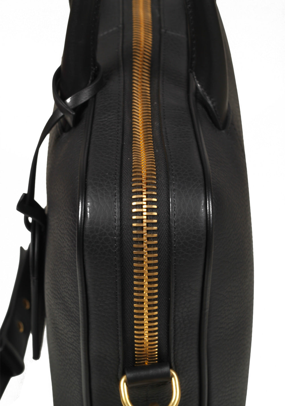 TOM FORD Zip Briefcase With Shoulder Strap Black