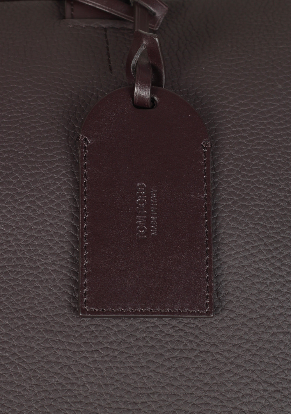 TOM FORD Zip Briefcase With Shoulder Strap Brown