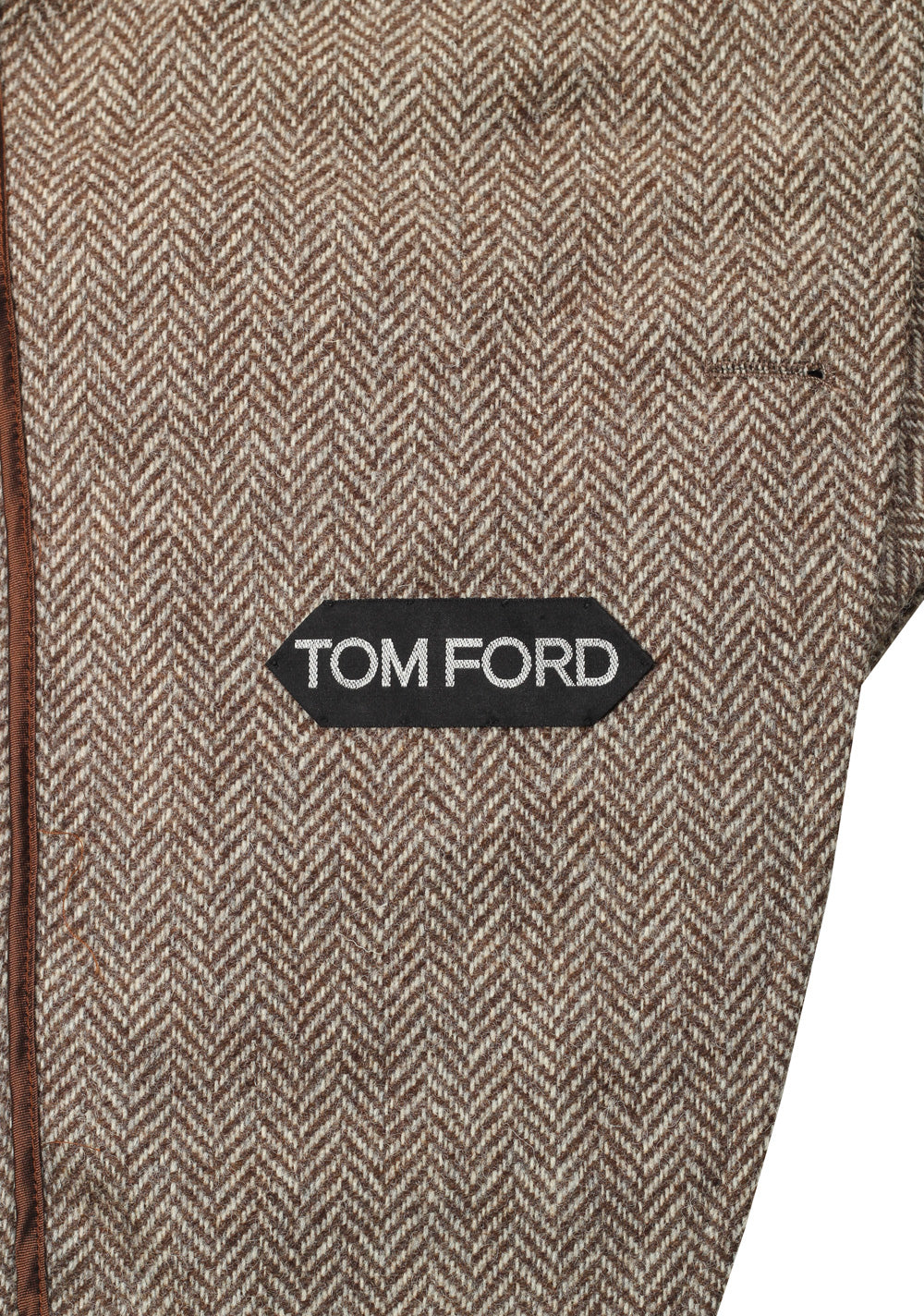 TOM FORD Spencer Brown Sport Coat Size 46 / 36R Wool Cashmere Fit D