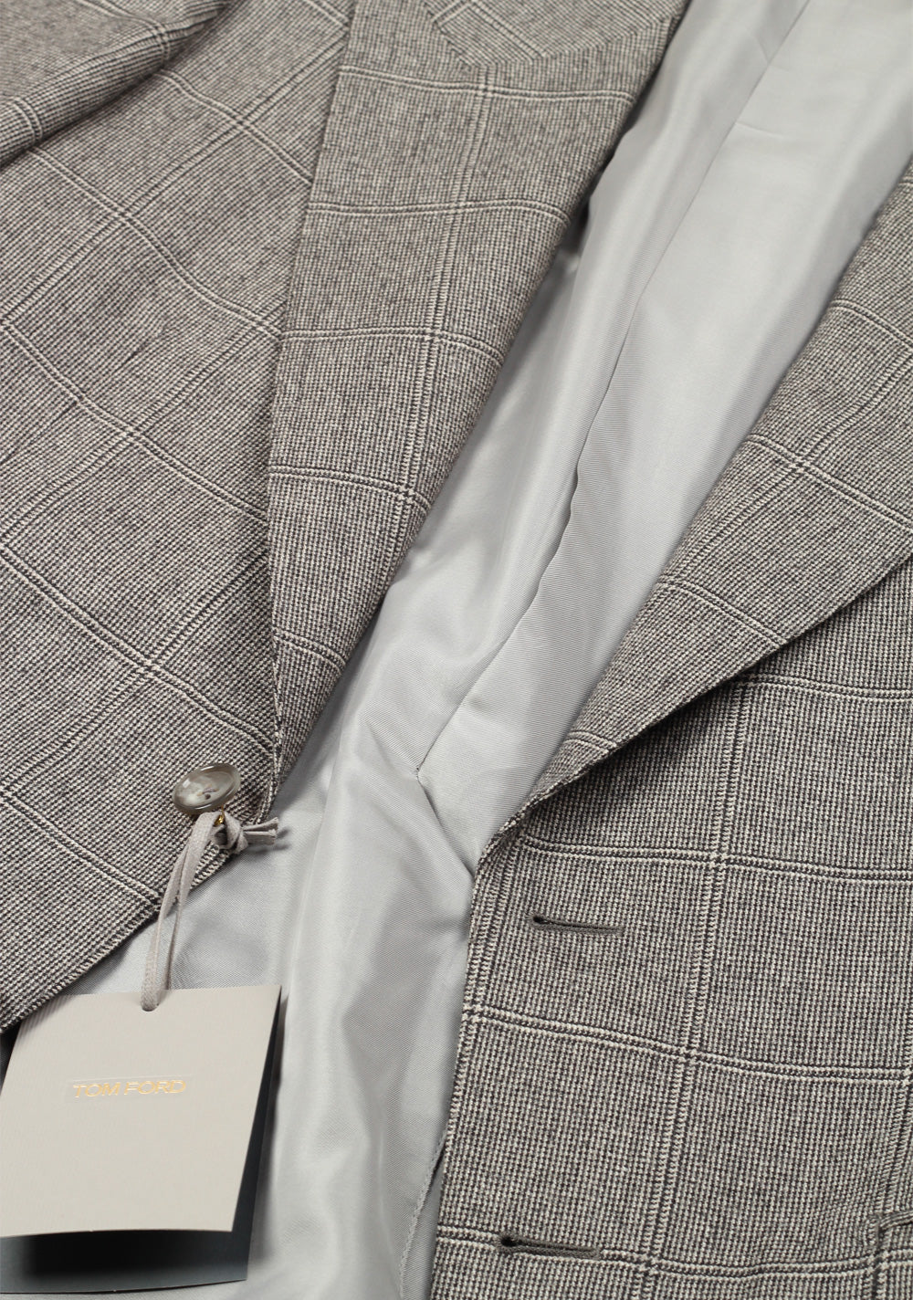 TOM FORD Spencer Gray Sport Coat Size 46 / 36R Wool Cashmere Fit D