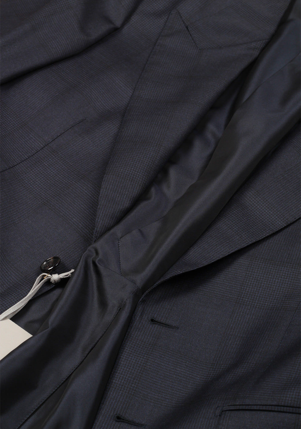 TOM FORD Spencer Checked Navy Suit Size 46 / 36R U.S. Wool Fit D