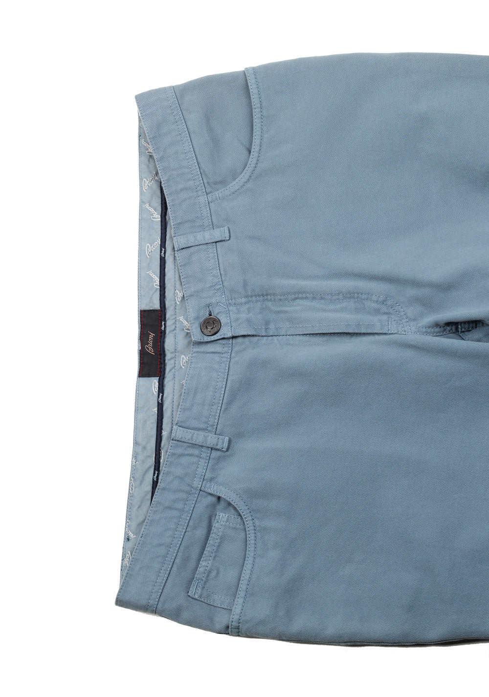 Brioni Blue SPL40T Trousers Size 58 / 42 U.S.