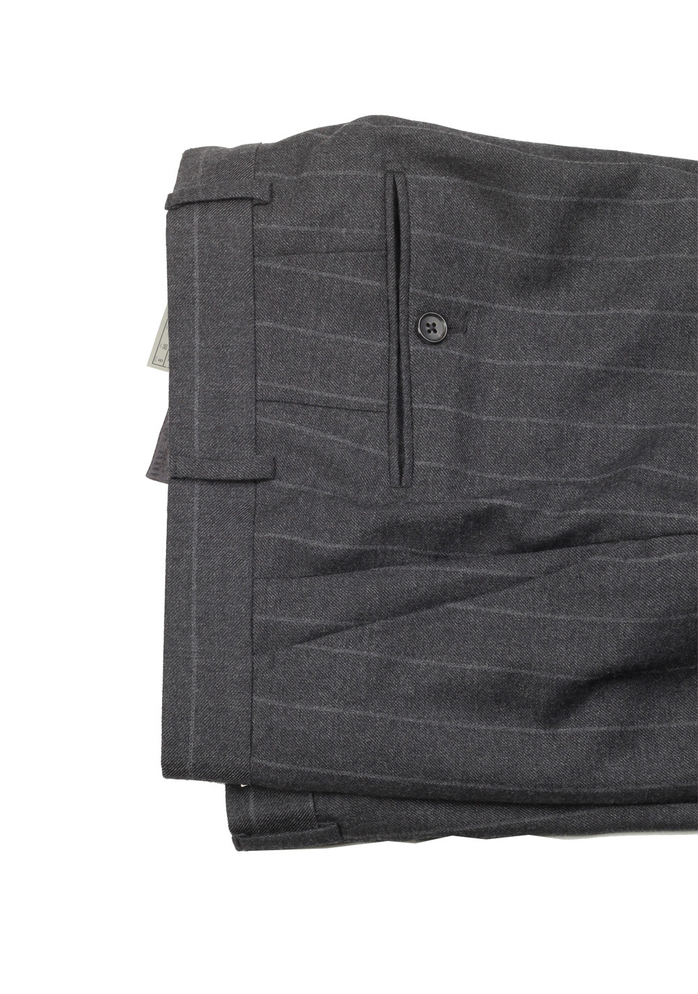 TOM FORD Shelton Double Breasted Striped Gray 3 Piece Suit Size 46 / 36R U.S. Wool