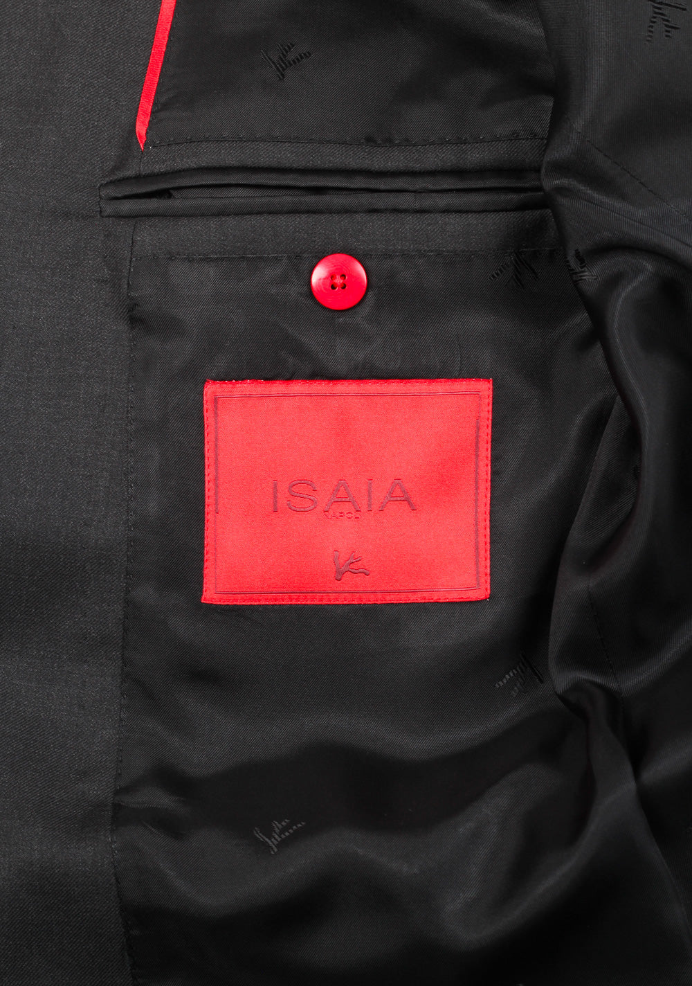 Isaia Charcoal Suit Size 50 / 40R U.S. Aquaspider