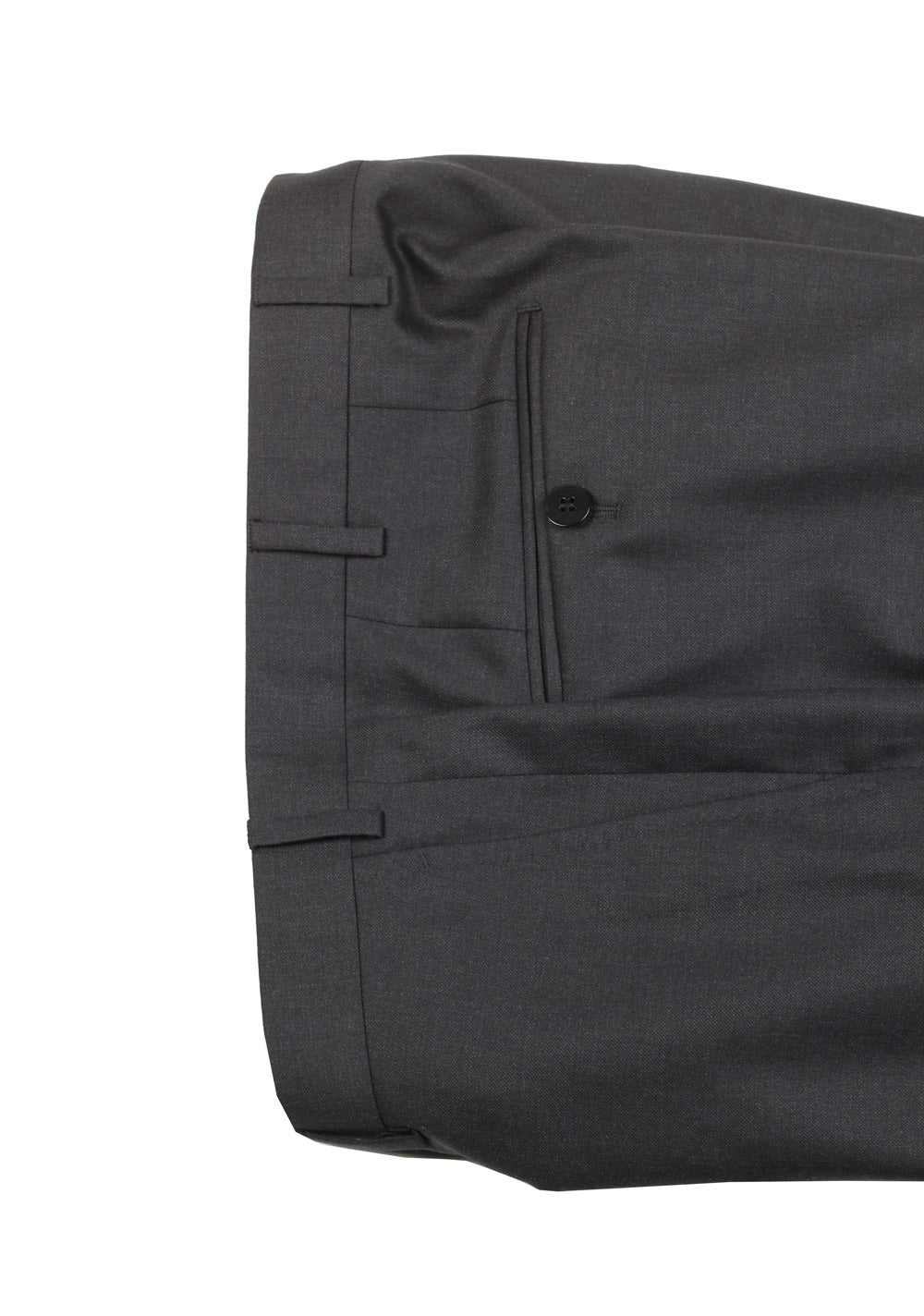 Isaia Charcoal Suit Size 50 / 40R U.S. Aquaspider