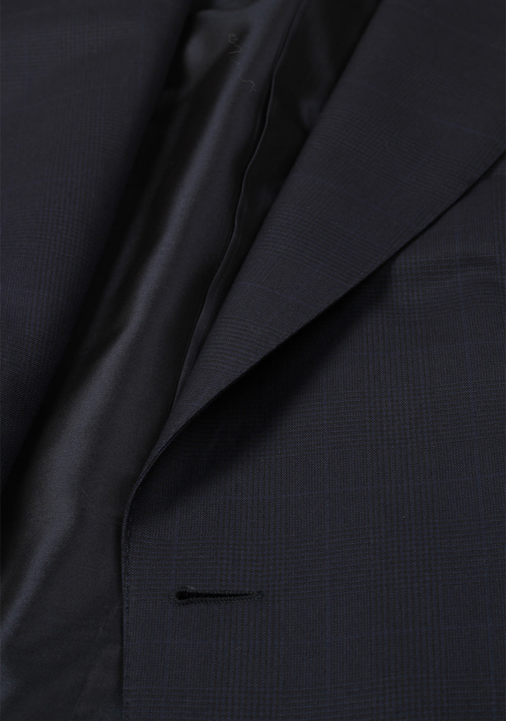 TOM FORD Spencer Checked Blue Suit Size 46 / 36R U.S. Wool Silk Fit D