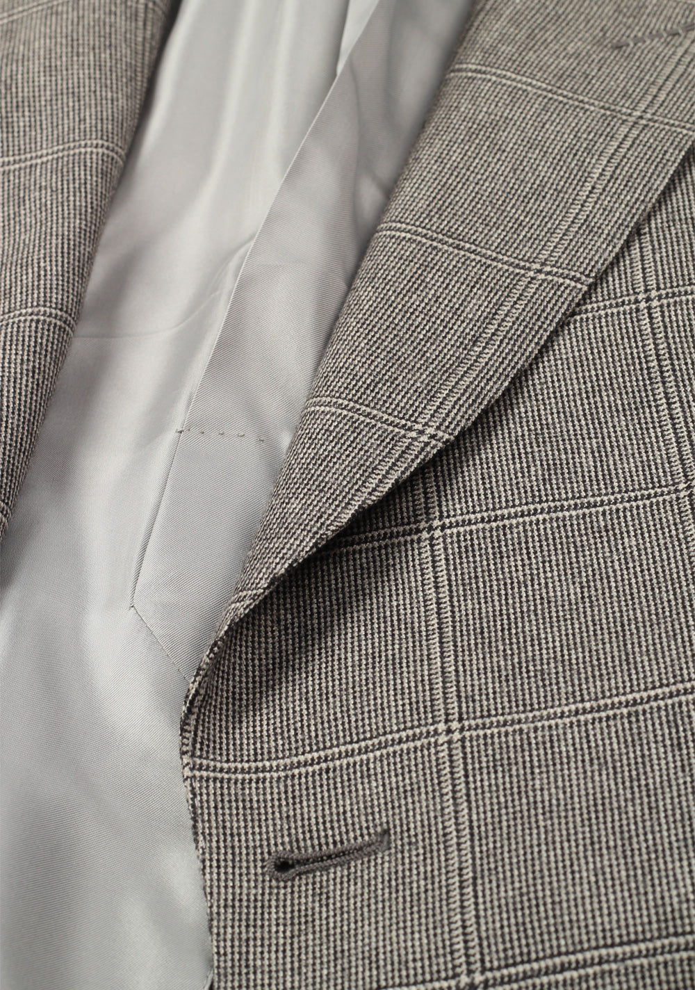 TOM FORD Spencer Checked Gray Suit Size 48 / 38R U.S. Wool Fit D