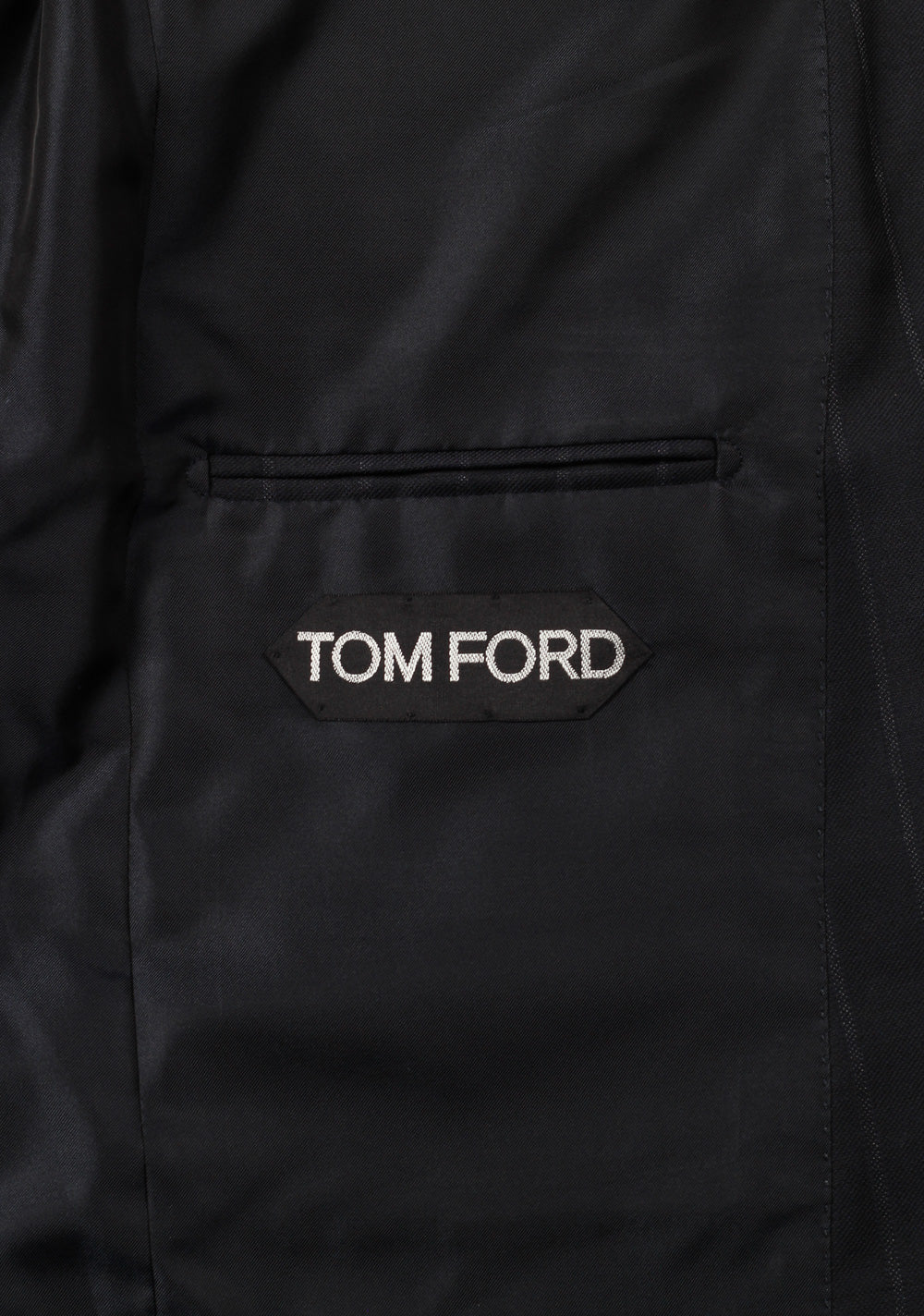 TOM FORD Windsor Striped Charcoal Suit Size 48 / 38R U.S. Wool Fit A