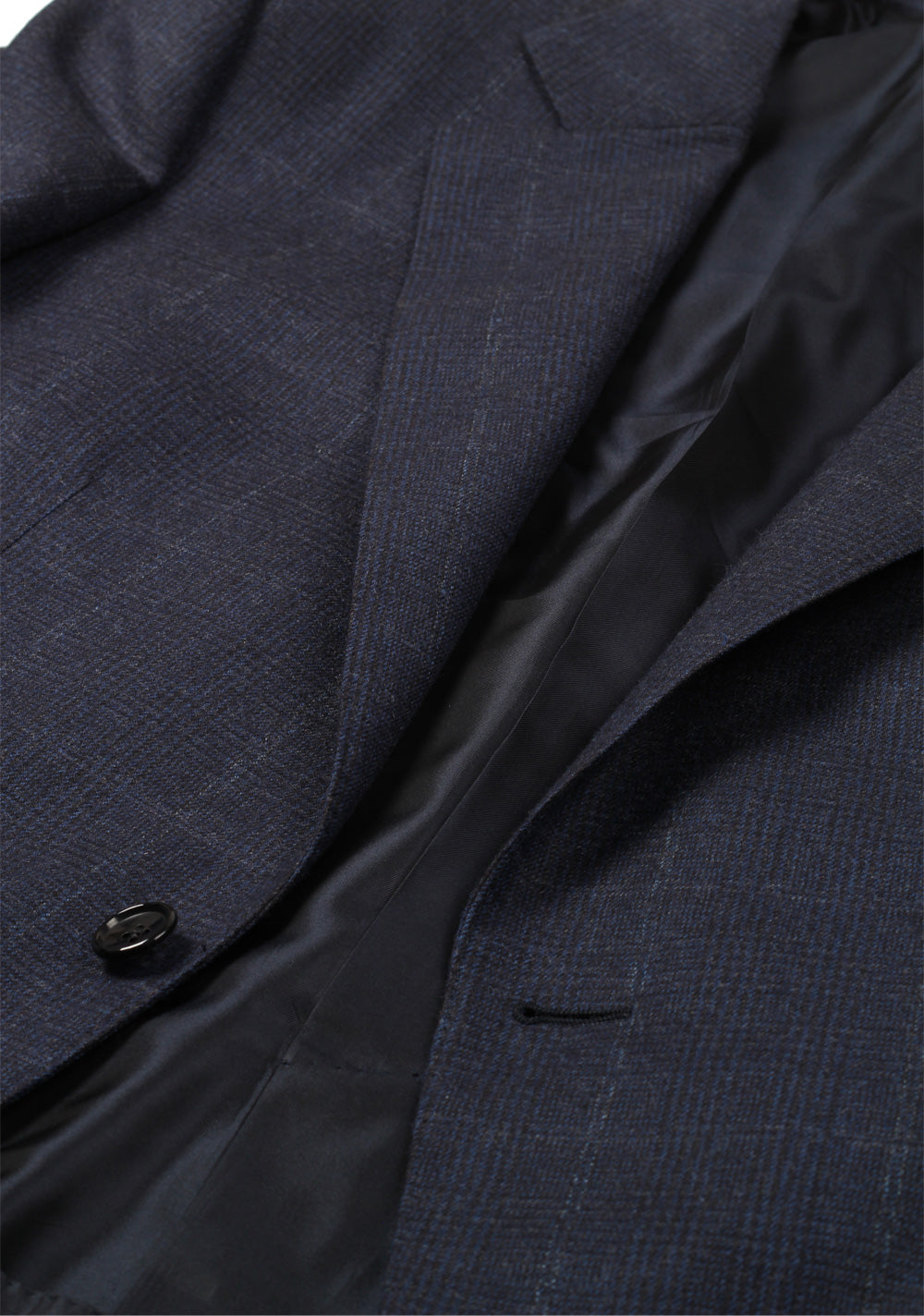 TOM FORD O'Connor Checked Blue Suit Size 48 / 38R U.S. Wool Fit Y