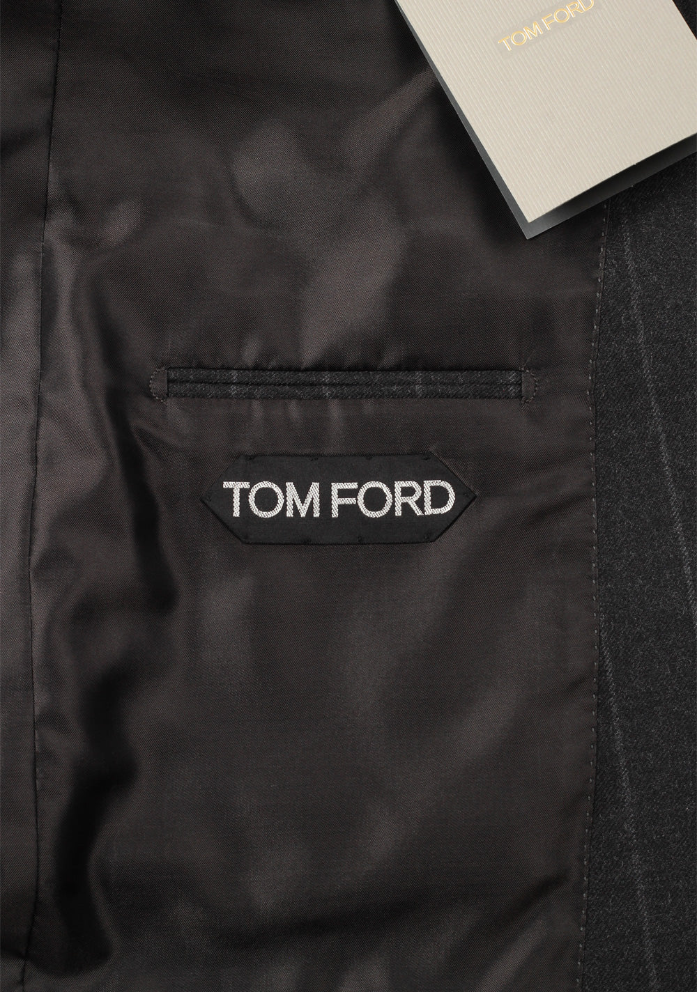 TOM FORD Spencer Striped Gray Suit Size 54 / 44R U.S. Wool Fit D