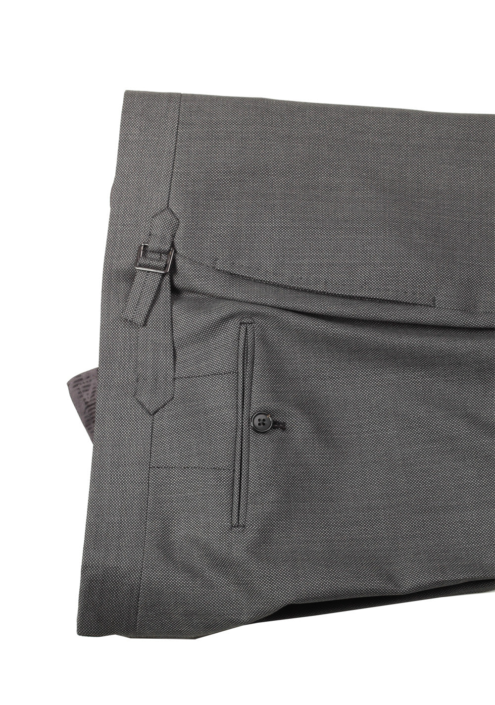 TOM FORD O'Connor Birdseye Gray Suit Size 56 / 46R U.S. Wool Fit Y