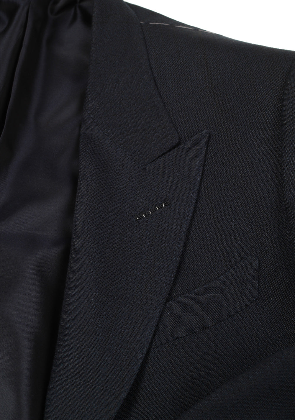 TOM FORD Shelton Navy Sport Coat Size 54 / 44R U.S. Rayon Silk Lining