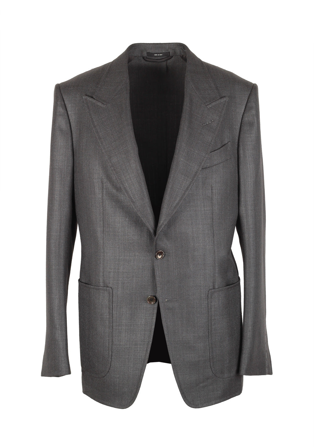 TOM FORD Shelton Gray Sport Coat Size 54 / 44R U.S. Silk Mohair