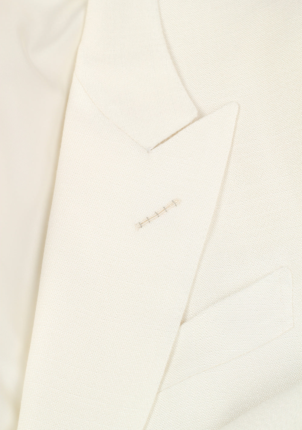 TOM FORD Shelton Off White Sport Coat Size 52 / 42R U.S. Rayon Silk Lining