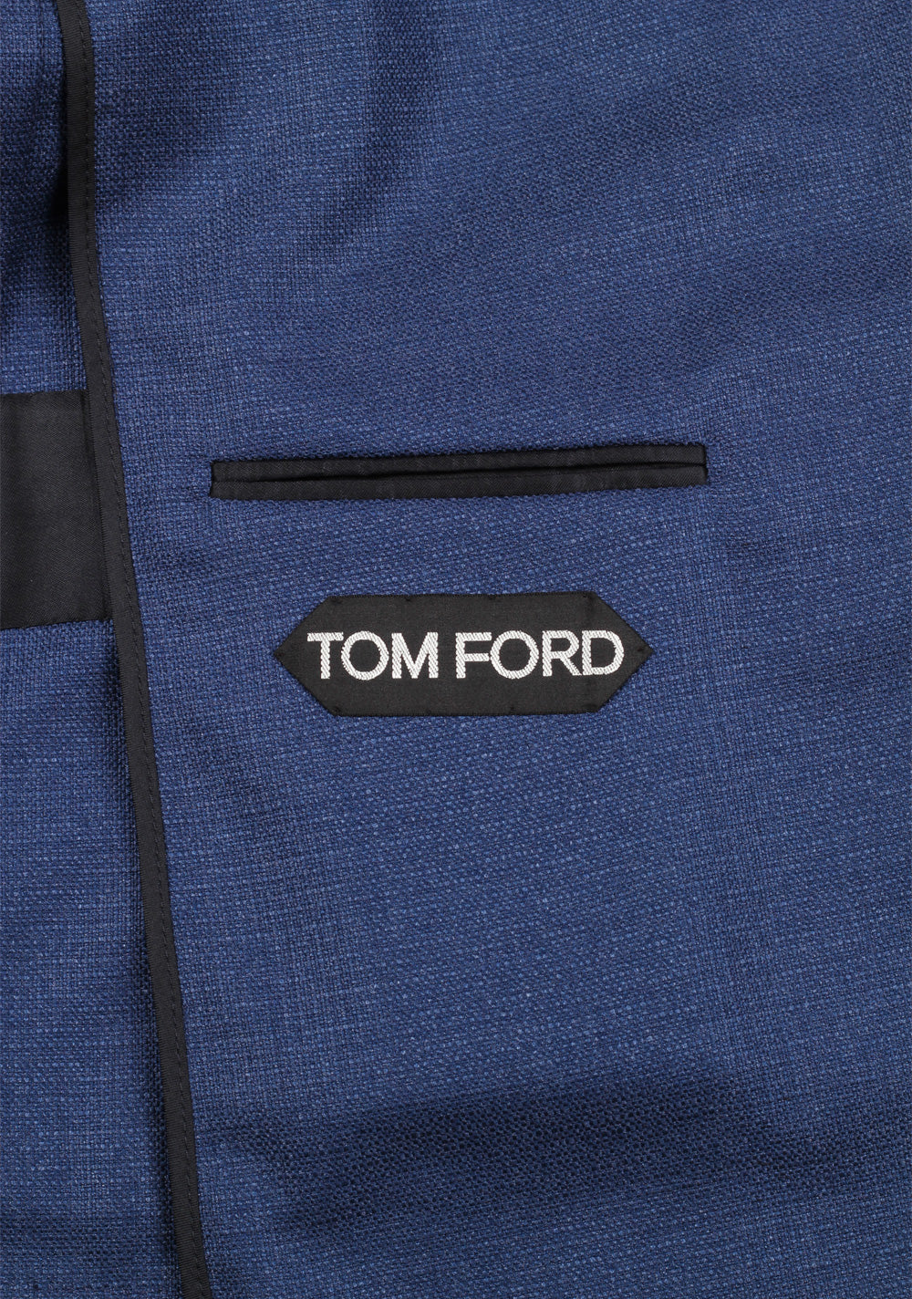 TOM FORD Shelton Blue Sport Coat Size 54 / 44R U.S. Wool Silk And Silk Lining