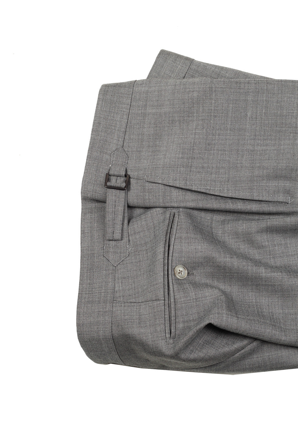 TOM FORD Shelton Sharkskin Light Gray Suit Size 54 / 44R U.S. Wool