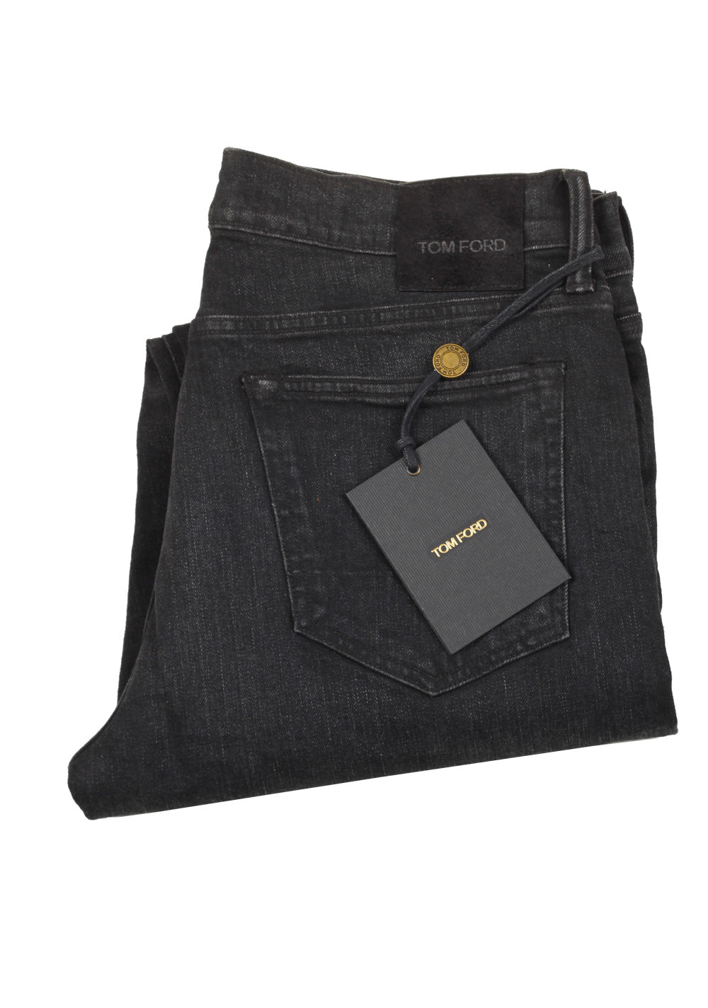 TOM FORD Black Slim Fit Jeans TFD001 Size 50 / 34 U.S.