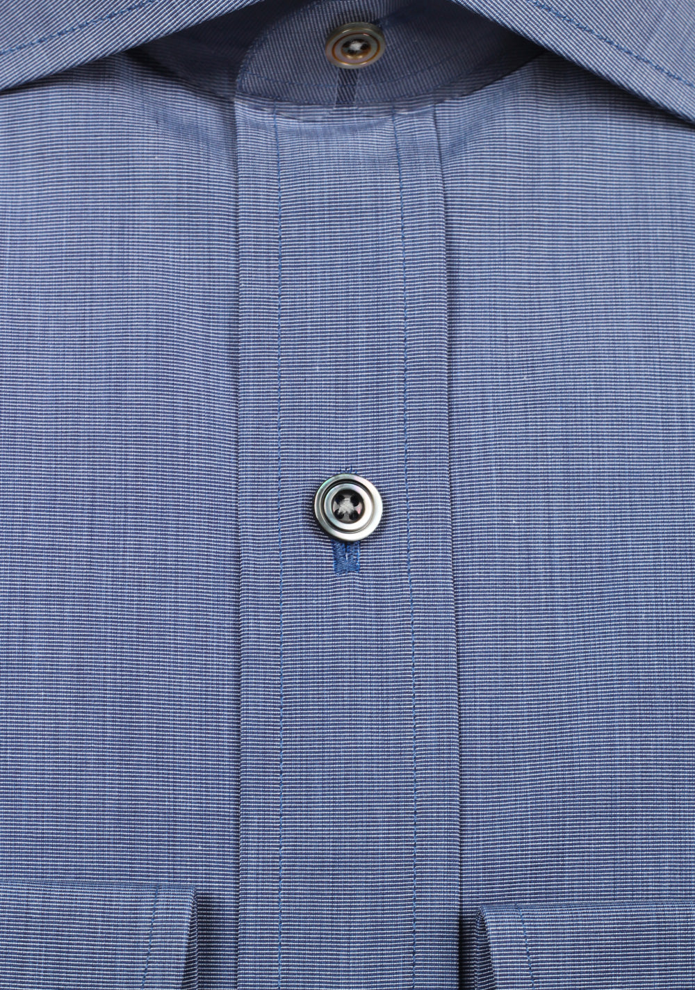 TOM FORD Patterned Blue Shirt Size 44 / 17,5 U.S.