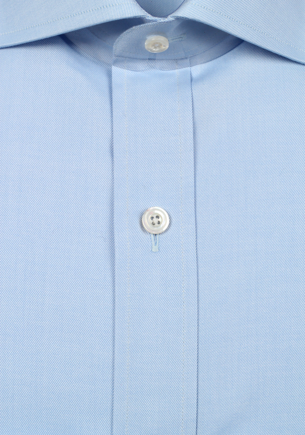 TOM FORD Solid Blue Shirt Size 40 / 15,75 U.S.