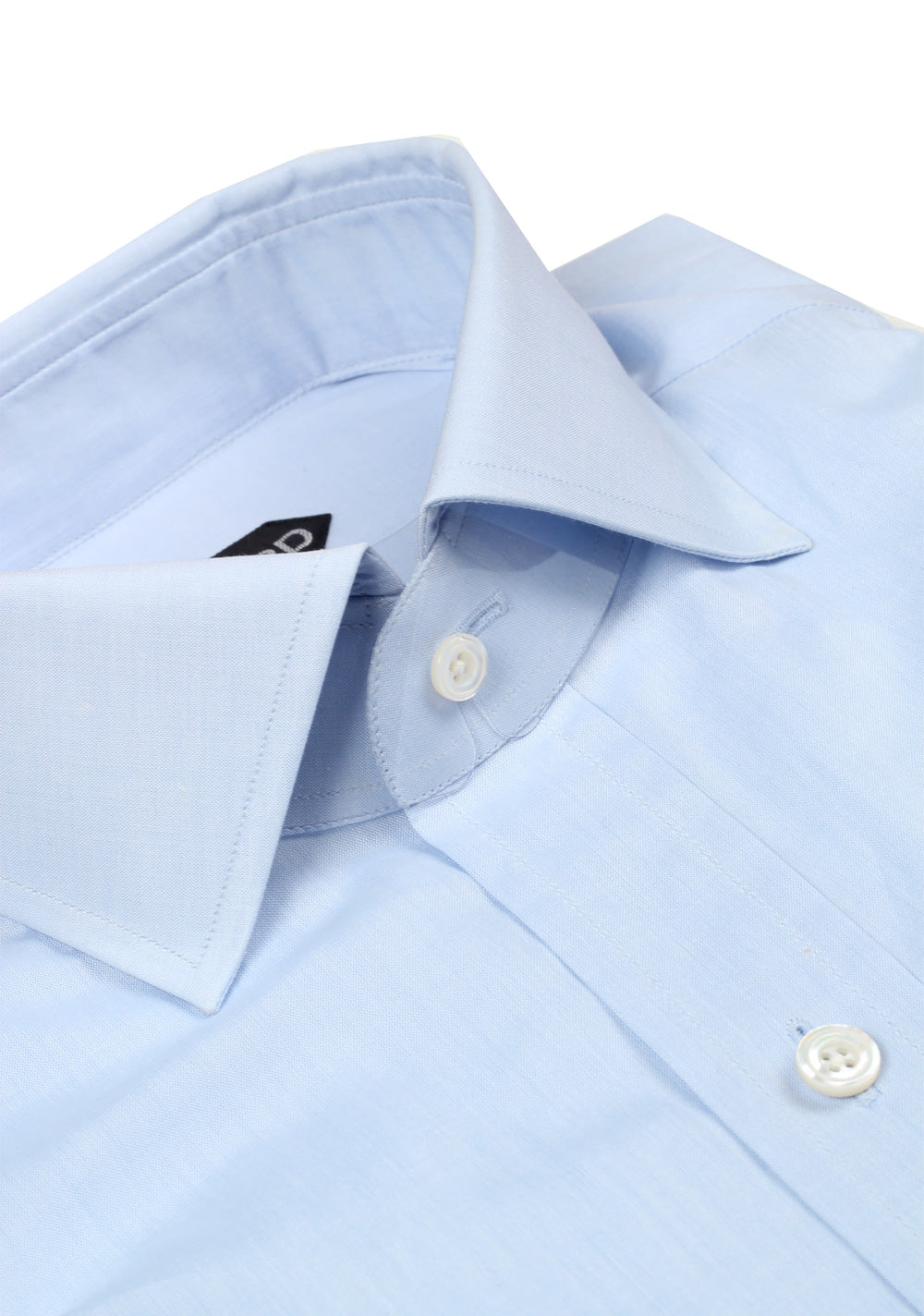 TOM FORD Solid Blue Shirt Size 39 / 15,5 U.S.