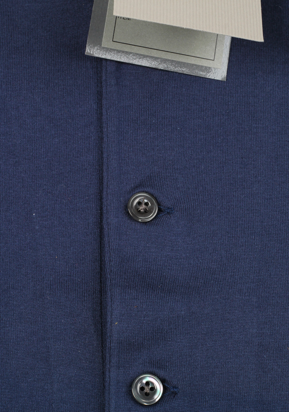 TOM FORD Navy Long Sleeve Polo Shirt Size 48 / 38R U.S.