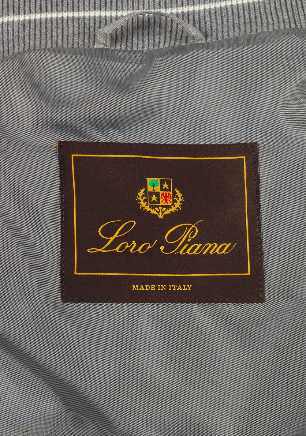 Loro Piana Soulfly Gray Bomber Jack Coat Size M Medium Outerwear In Cashmere Silk