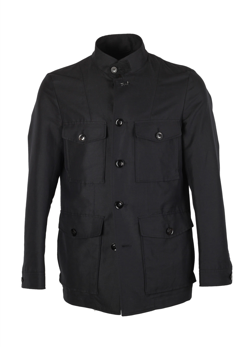 TOM FORD Black Field Jacket Coat Size 50 / 40R U.S. Outerwear