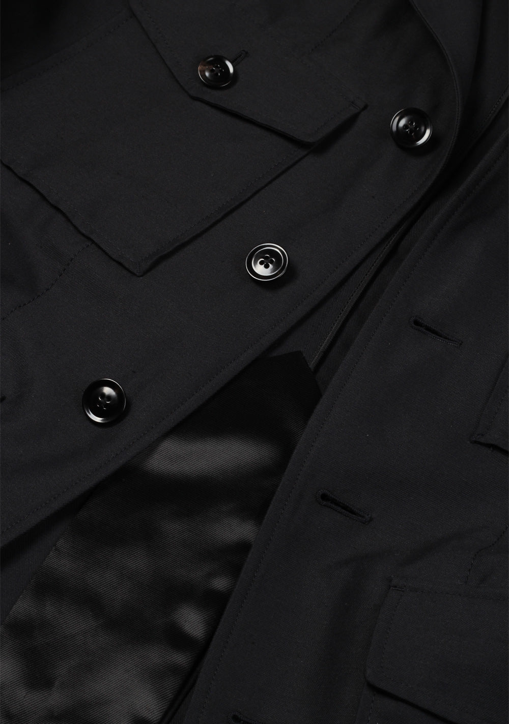 TOM FORD Black Field Jacket Coat Size 50 / 40R U.S. Outerwear