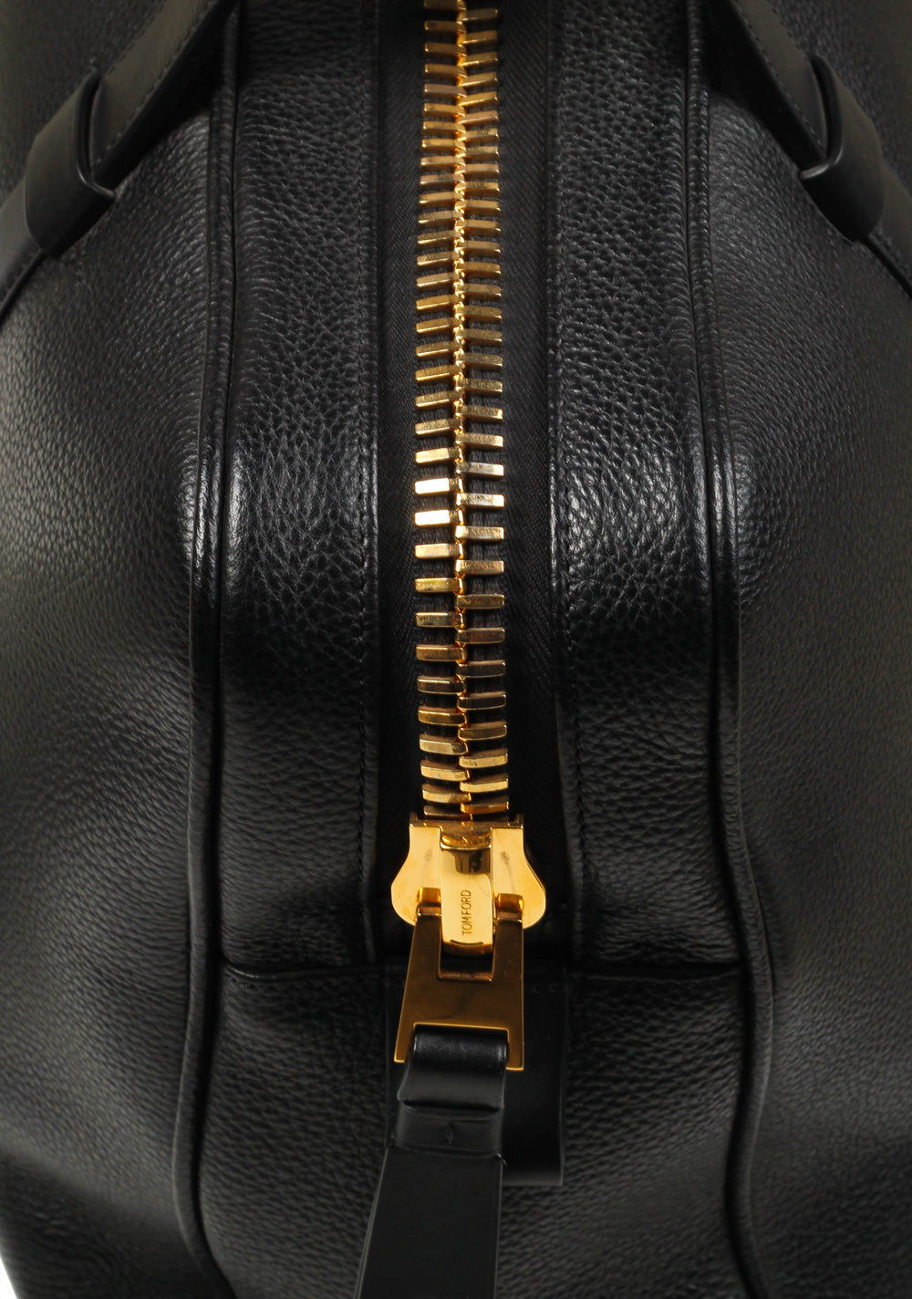 TOM FORD Black Zip Briefcase Bag