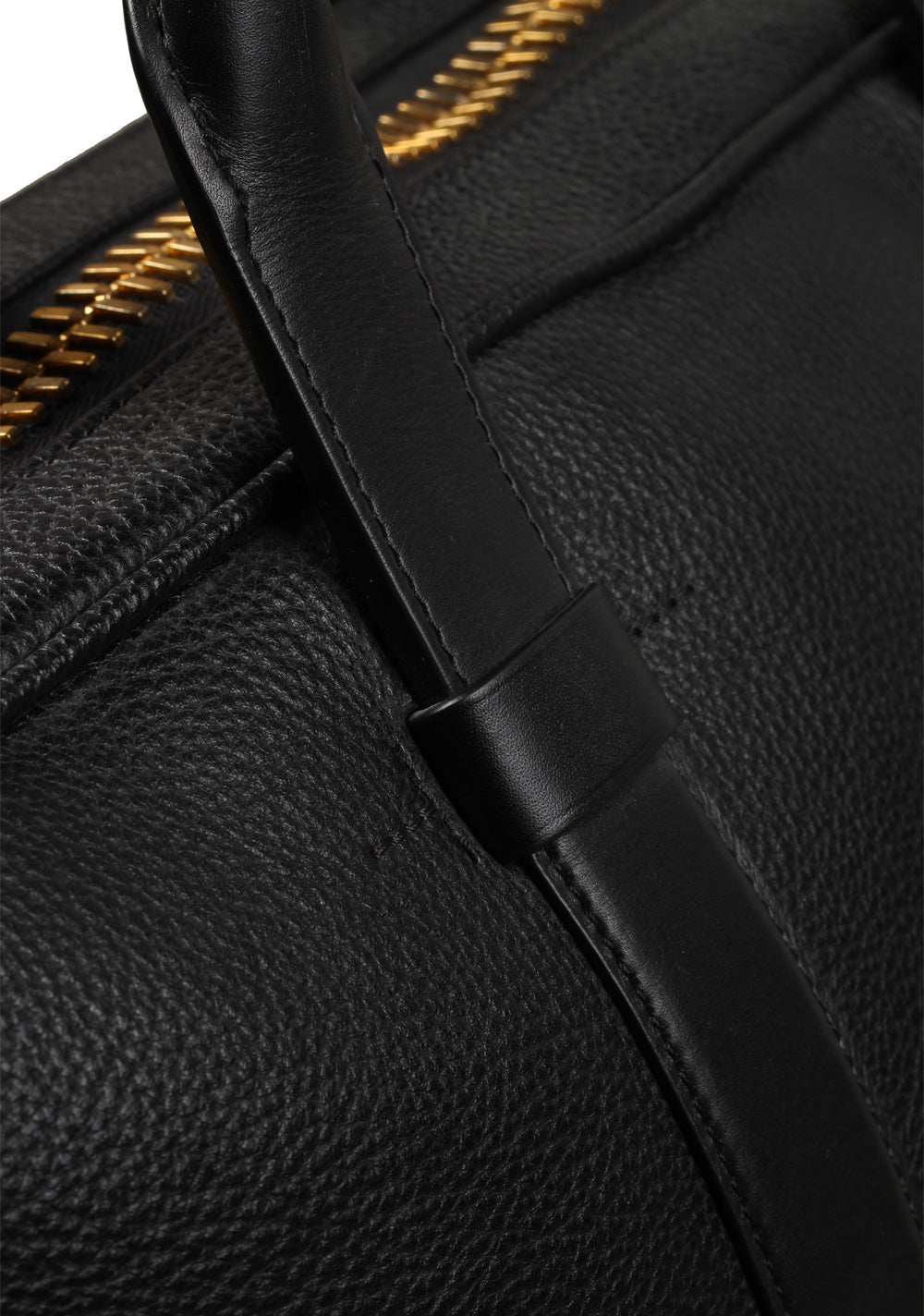 TOM FORD Black Zip Briefcase Bag
