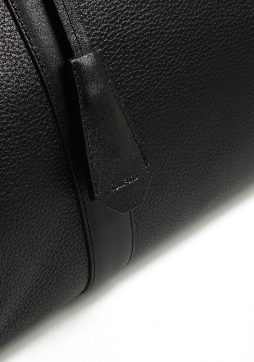 TOM FORD Black Zip Doctors Bag With Shoulder Strap