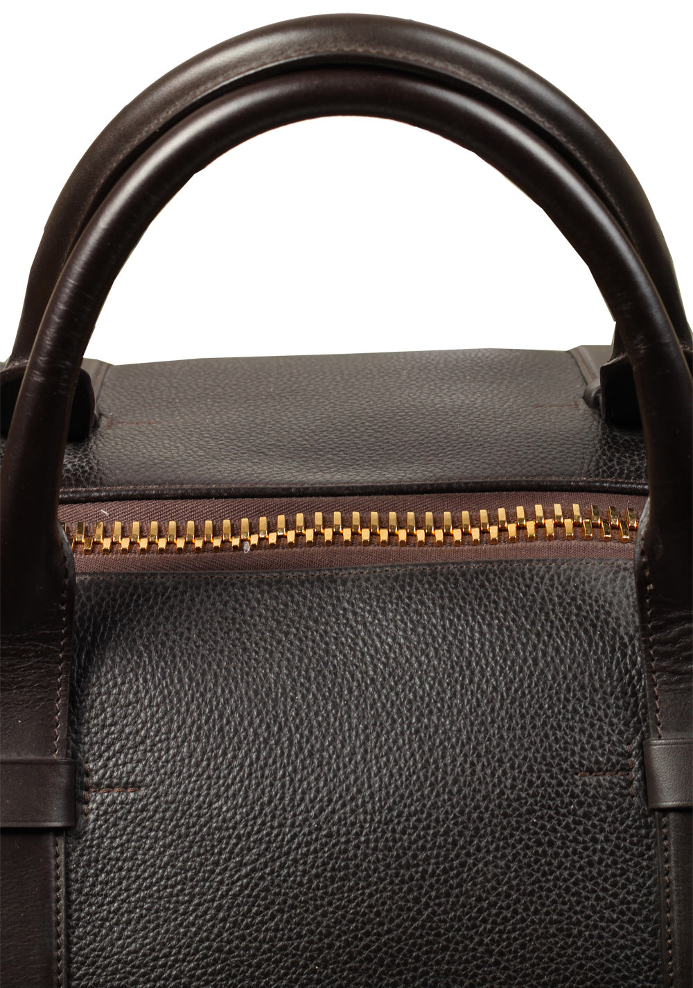 TOM FORD Dark Brown Buckley Duffle Bag