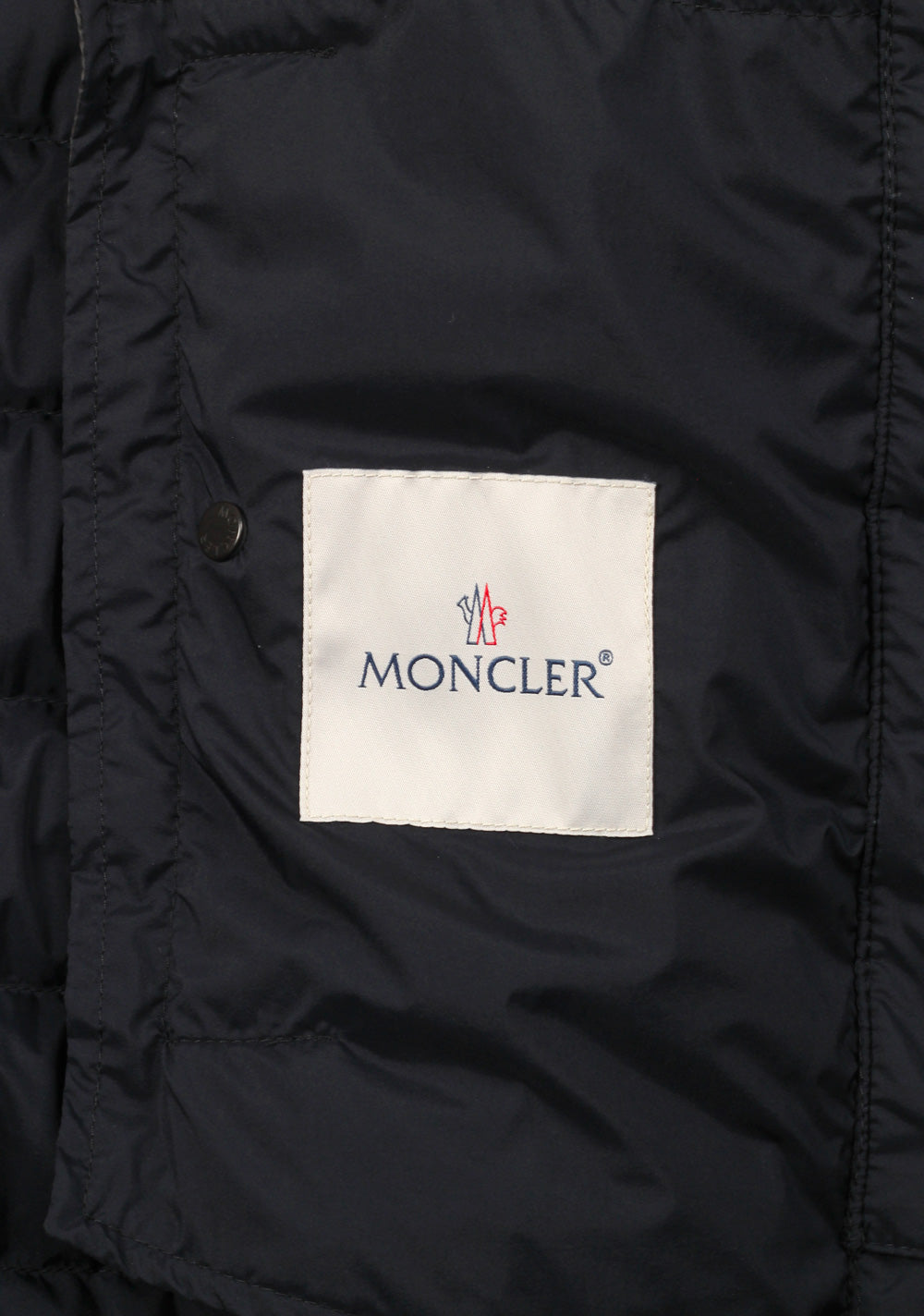 Moncler Navy FAUST Quilted Down Jacket Coat Size 3 / M / 50 / 40 U.S.
