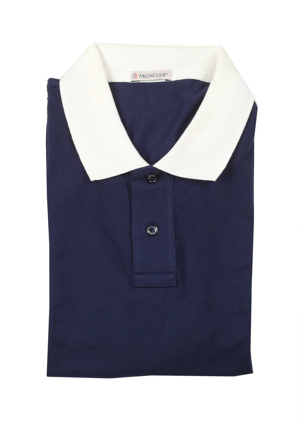 Moncler Navy Polo Shirt Size M / 38R U.S.