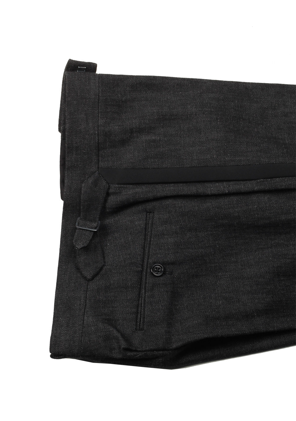 Ralph Lauren Purple Label Charcoal Denim Tuxedo Size 48 / 38R U.S. In Cotton
